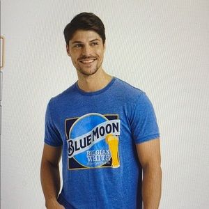 Lucky Brand Crew Neck Blue Moon T-Shirt/New